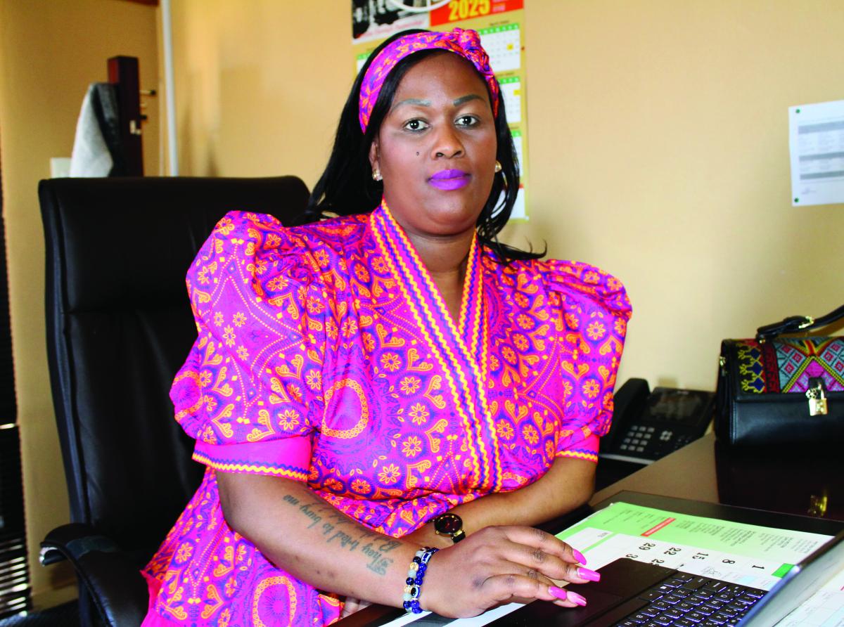 The Executive Mayor of Xhariep District Municipality, Irene Mahlomakulu. Picture: Baagedi Setlhora